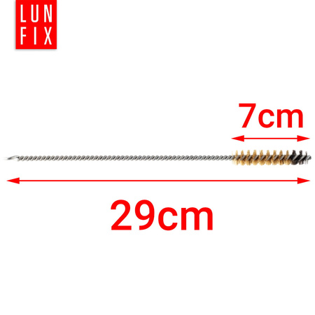 Kovový kartáč na čištění otvorů fi 8-12