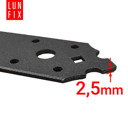 Dekorativní perforovaná deska 160x40x2,5 SDLP3 10 ks