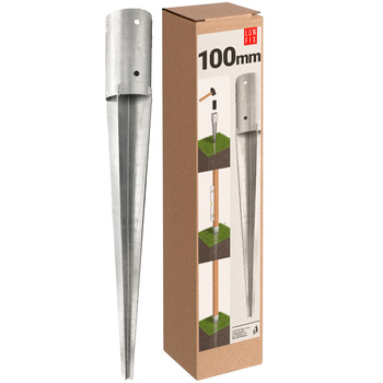 Kotevní pátka kulatá nátlukací 100mm 1ks.