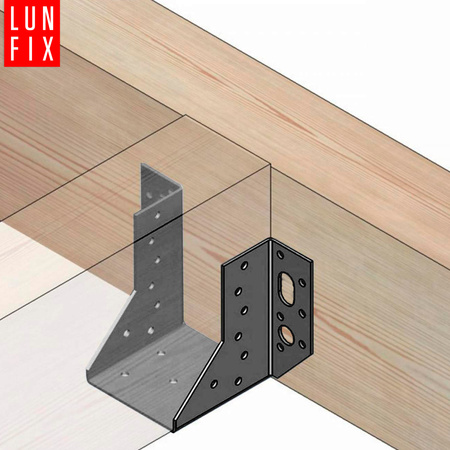 Závěs trámu černý 45x100 mm spojovací botka 1ks.