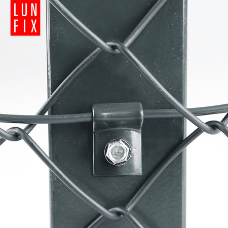 Příchytka panelu 5,5x19 grafitová 10 ks.