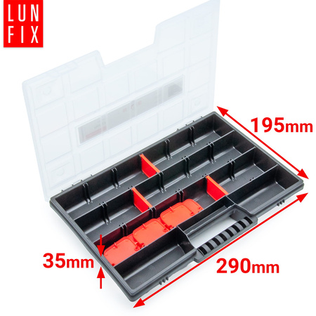 Organizér na nářadí 30x20cm 23 moduly