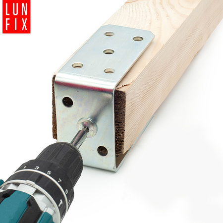 Patka k našroubovaní typ U 80 mm + šrouby