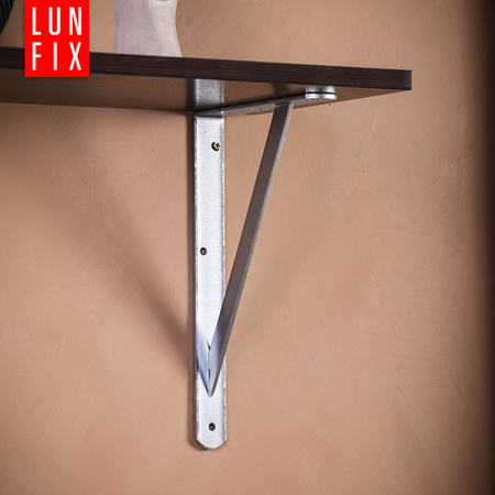 Držák police na zeď 50x33cm ocelový