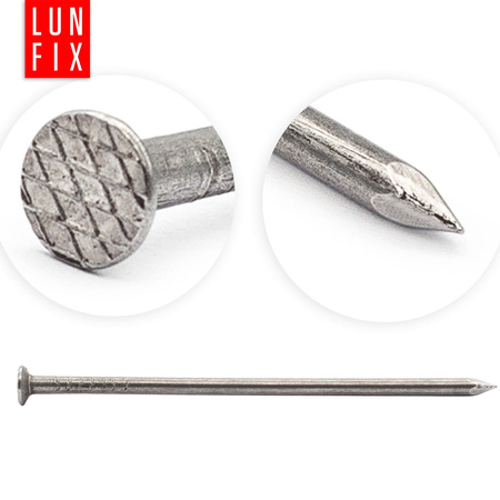 Stavební hřebíky 1,4x32 mm černé 1 kg