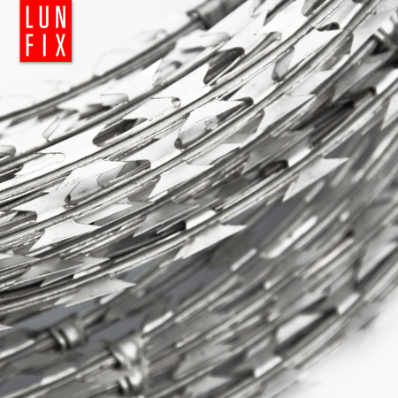 Žiletkový drát concertina 500mm 10 m