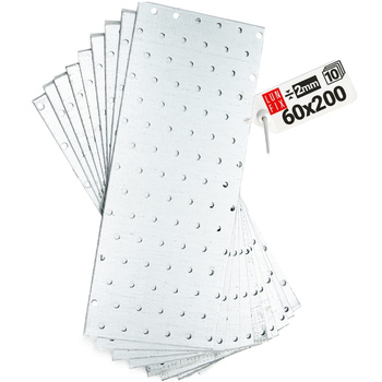 Perforovaná spojovací deska 200x60 10ks.