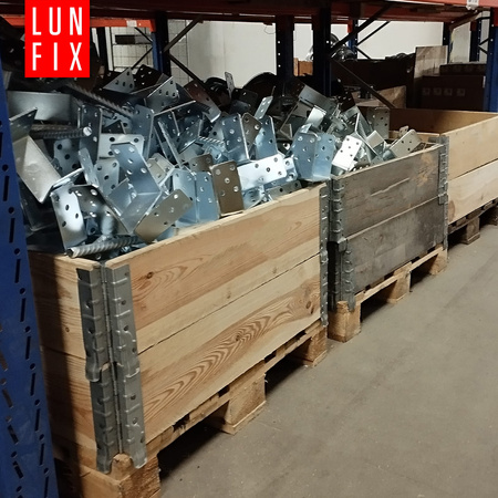 Paletový nástavec 120x80x20cm dřevěný skládací