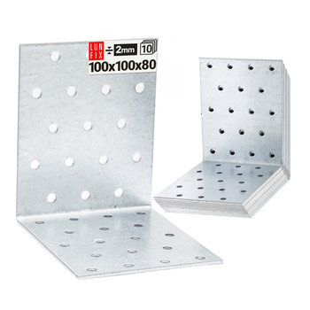 Montážní úhelník 100x100x60x2 KM15 10ks.