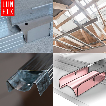 Spojka CD profilů spojovací kus prohnutý 1ks