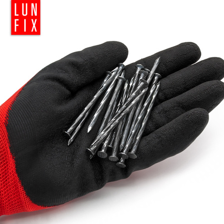 Šroubové hřebíky 3,4x90 mm 3,5" černé 5kg