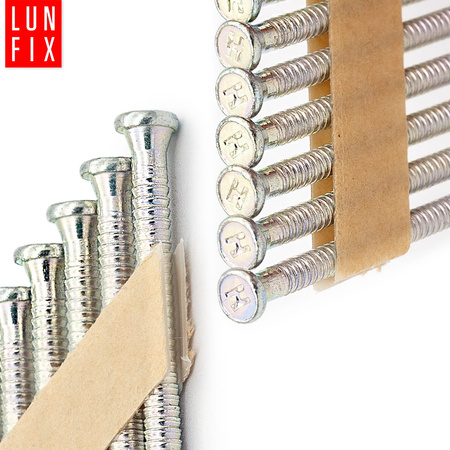 Hřebíky do hřebíkovačky 60mm 4x60 2,5'' ANCHOR na papíře pozinkované 1100ks.