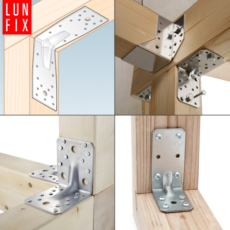 Úhelník s prolisem KP3 50x90x55x2,5 10 ks.