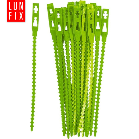 Klipy na rostliny zelené 13 cm 50ks