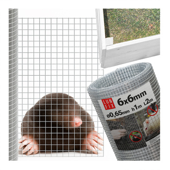 Svařovaná pozinkovaná síť pro vyvýšený záhon 2 m