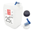 Kanystr s kohoutkem 25l nádrž na vodu HDPE kanystr + uzávěr