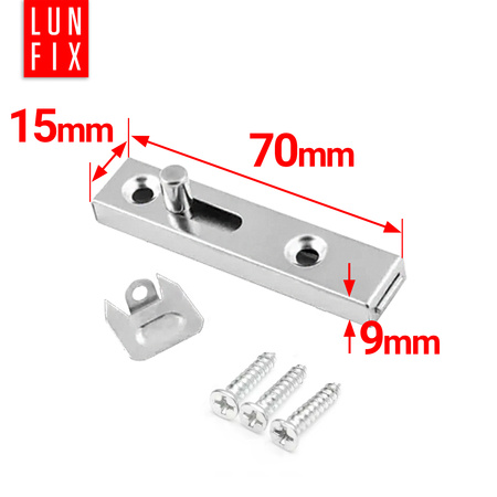 Zástrč nábytková 70x15mm 1ks.