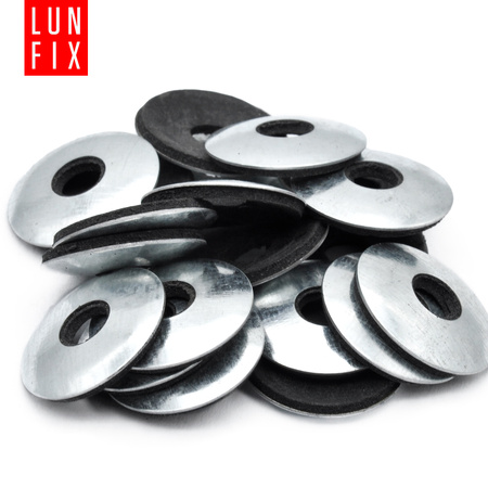 Podložka s těsnící gumou EPDM 8,7x25 mm pozinkovaná 100ks