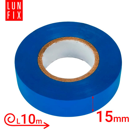 Modrá PVC izolační páska 15 mm 10 m 1 ks.