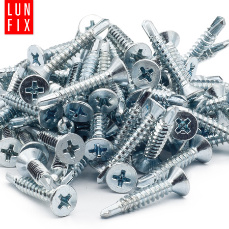 Samovrtný vrut se zápustnou hlavou 4,2x19 pro kov PH 500ks.