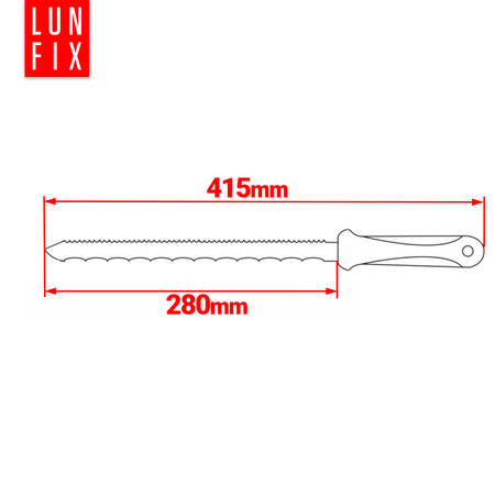 Nůž na minerální vlnu a polystyren 415 mm