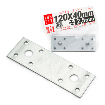 Plochá spojka 120x40x2,5 LP2 10 ks.