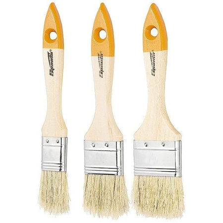 Sada štětců 3 ks. (ploché 1/2" 3/4" 1")