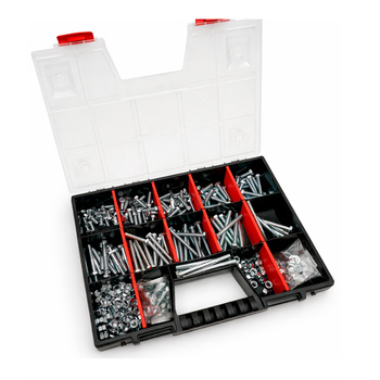 Sada šroubů, matic a podložek M8 420ks. pozink