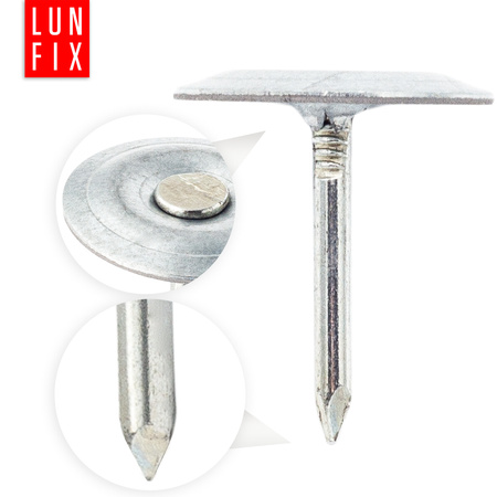 Střešní hřebíky 3x30 mm pozinkované podložka 1kg