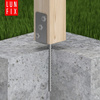 Základna sloupu pro zapuštění 100mm kotva s tyčí do betonu