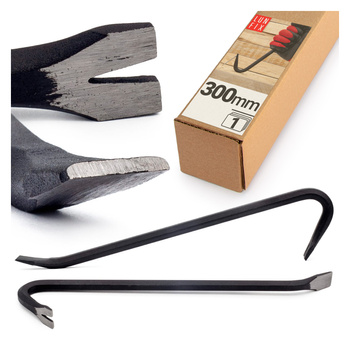 Páčidlo na vytahování hřebíků 300mm ocelové