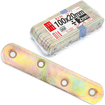 Nábytková spojka 100x20x2 LR4 20ks.