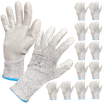 Rukavice proti pořezání 10 XL 12 párů