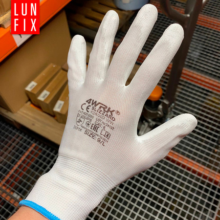 Pracovní rukavice polyuretanové vel. 9 L 12 párů