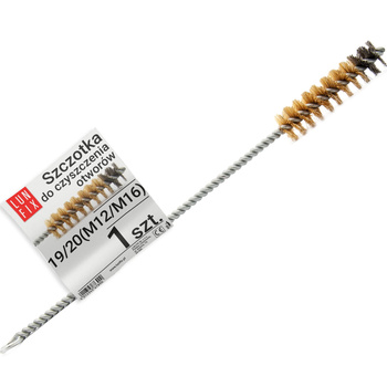 Kovový kartáč na čištění otvorů fi 12-16