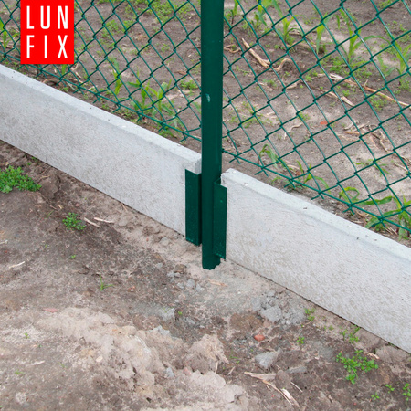 Koncový držák podhrabové desky 55x250 zelený