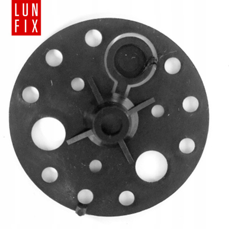 Přítlačný talíř 50 mm šedý 100ks.