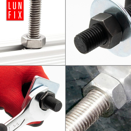 Šestihranná matice M20 DIN 934 třída 6 černá 5kg