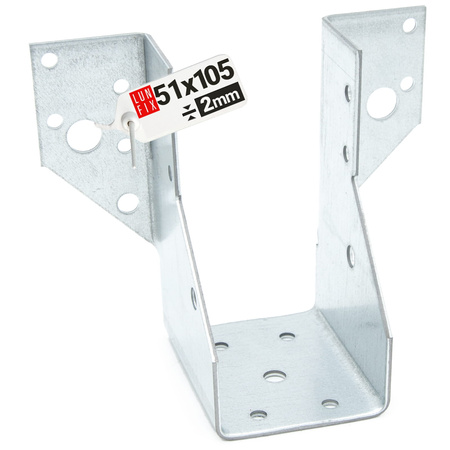 Závěs trámu 51x105 mm spojovací botka WB51