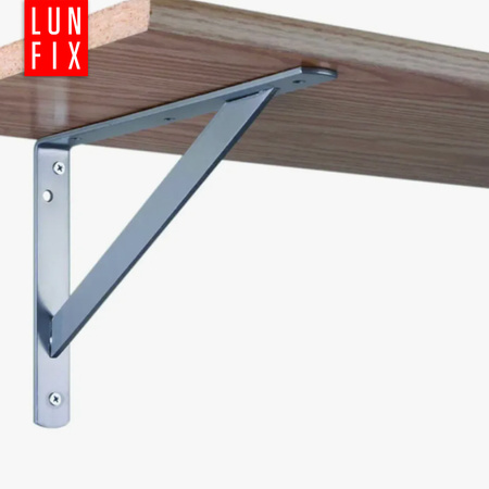 Držák police na zeď 40x25cm ocelový