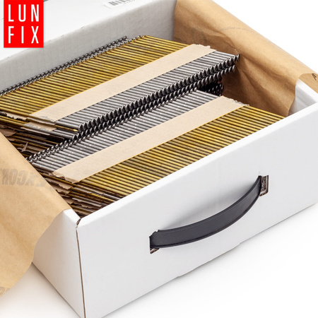 Hřebíky do hřebíkovačky 70mm 2,8x70 hladké na papíře černé 3000ks.