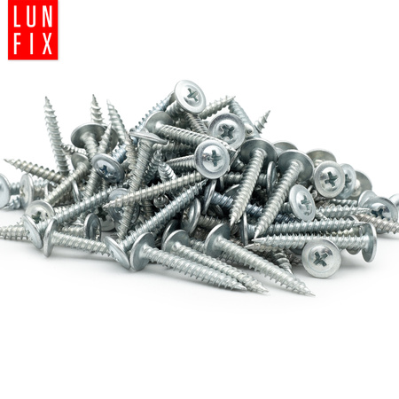 Samovrtný vrut s podložkovou hlavou 4,2x25 do kovu WPC 100ks.