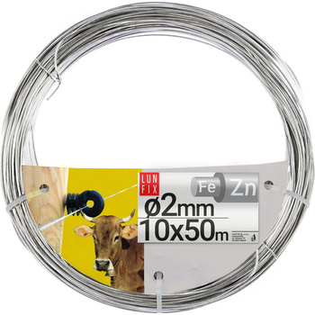 Drát na elektronický ohradník 500m 2.0mm