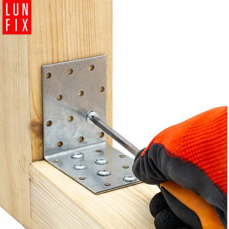 Montážní úhelník 100x100x80x2 KM16 20ks.