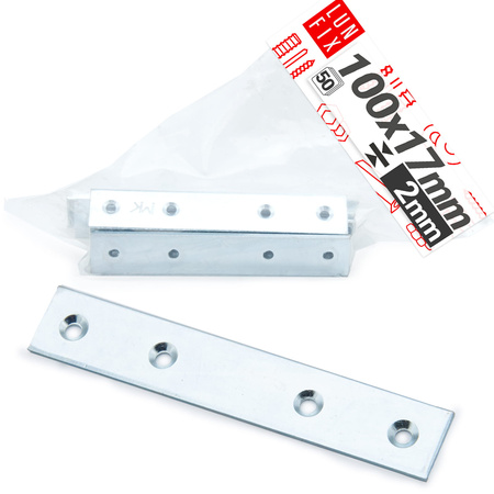 Plochá spojka 100x17x2mm LW4 50ks.