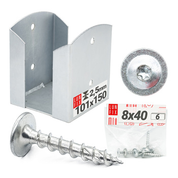 Patka k našroubovaní 10x10 + šrouby