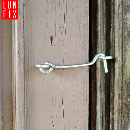 Okenní háček 100 mm, úchytka 1 ks.