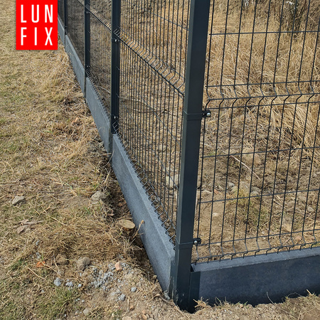 Koncový držák podhrabové desky 55x250 šedý