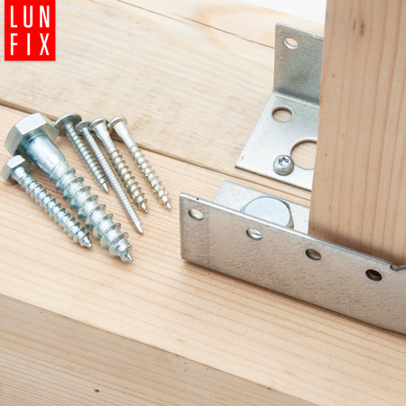 Závěs trámu 45x91x2 mm dělená botka