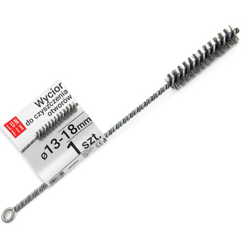 Kovový kartáč na čištění otvorů fi 13-18